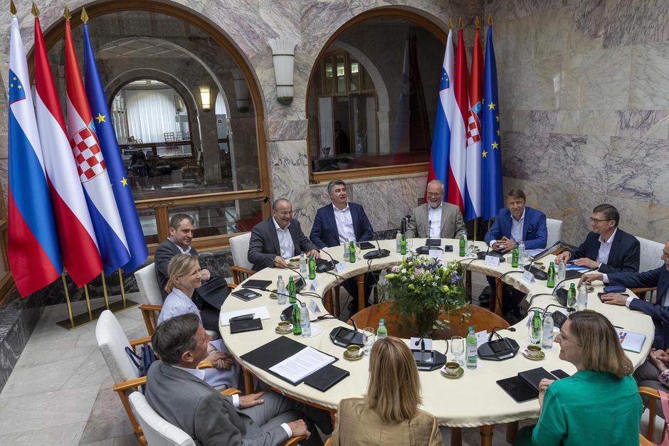 Trilateralni sastanak Milanović, Pahor i Van der Bellen na Brijunima