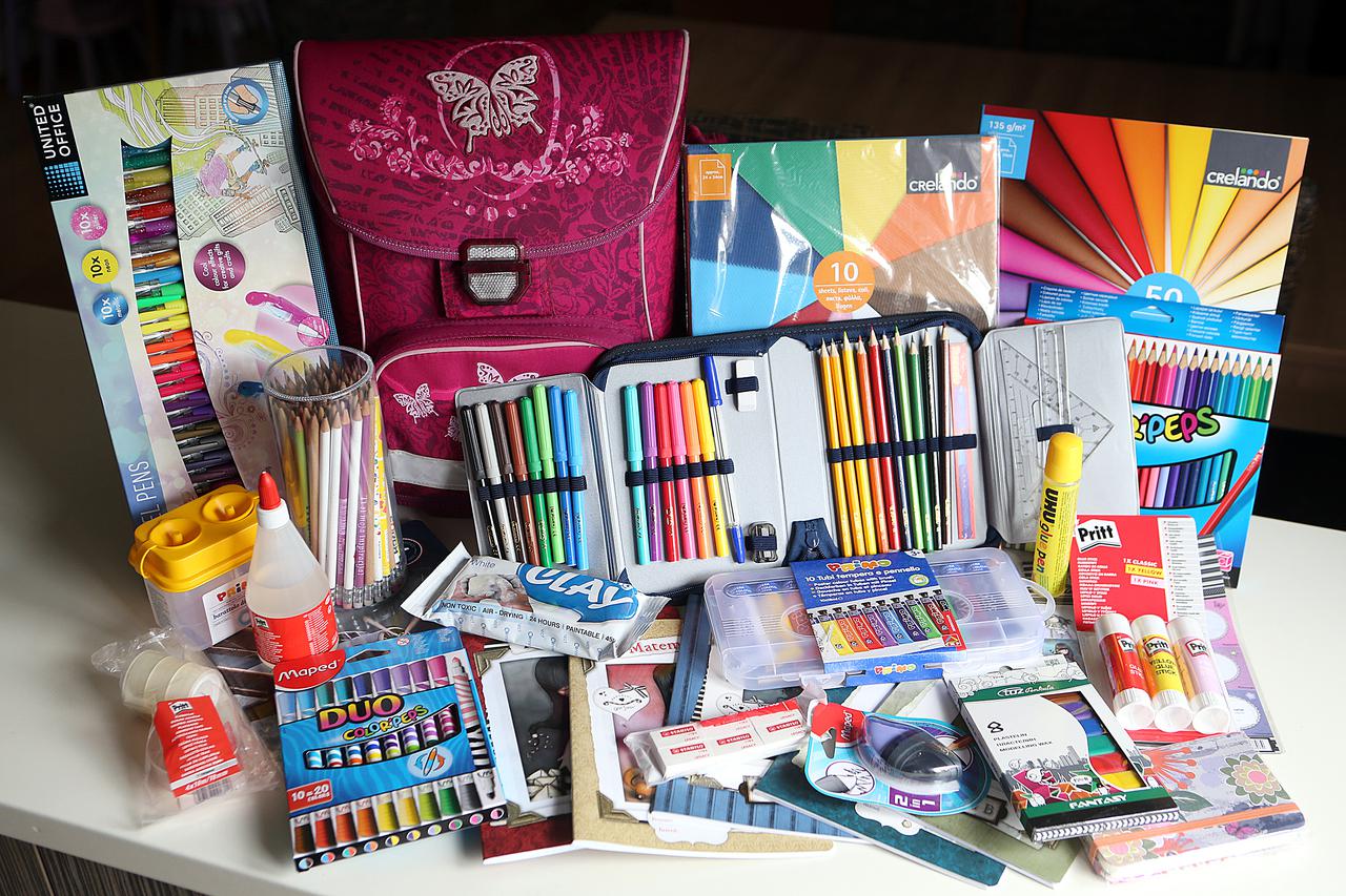 Ilustracije - Školski pribor