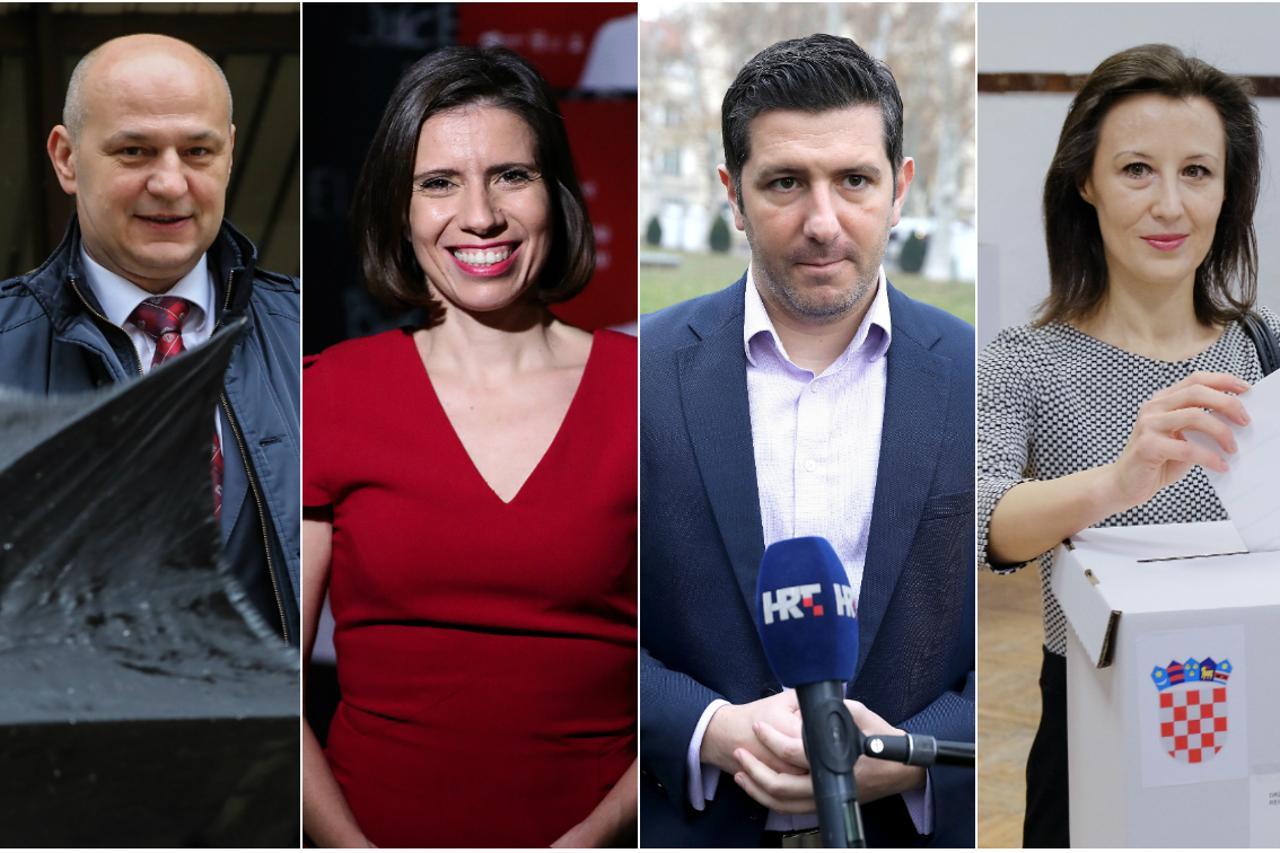 Mislav Kolakušić, Katarina Peović, Dejan Kovač i Dalija Orešković
