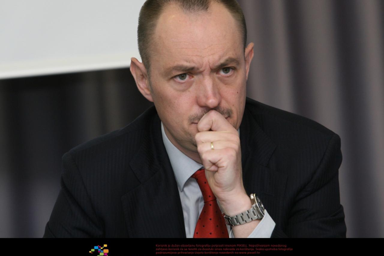 '16.03.2009., Zagreb - Kresimir Starcevic, clan Uprave Hypo Alpe-Adria banke. Photo: Zarko Basic/Poslovni dnevnik/PIXSELL'