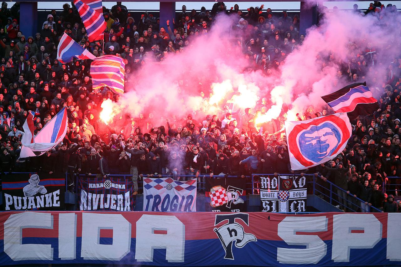 Dinamo Hajduk HNL navijači