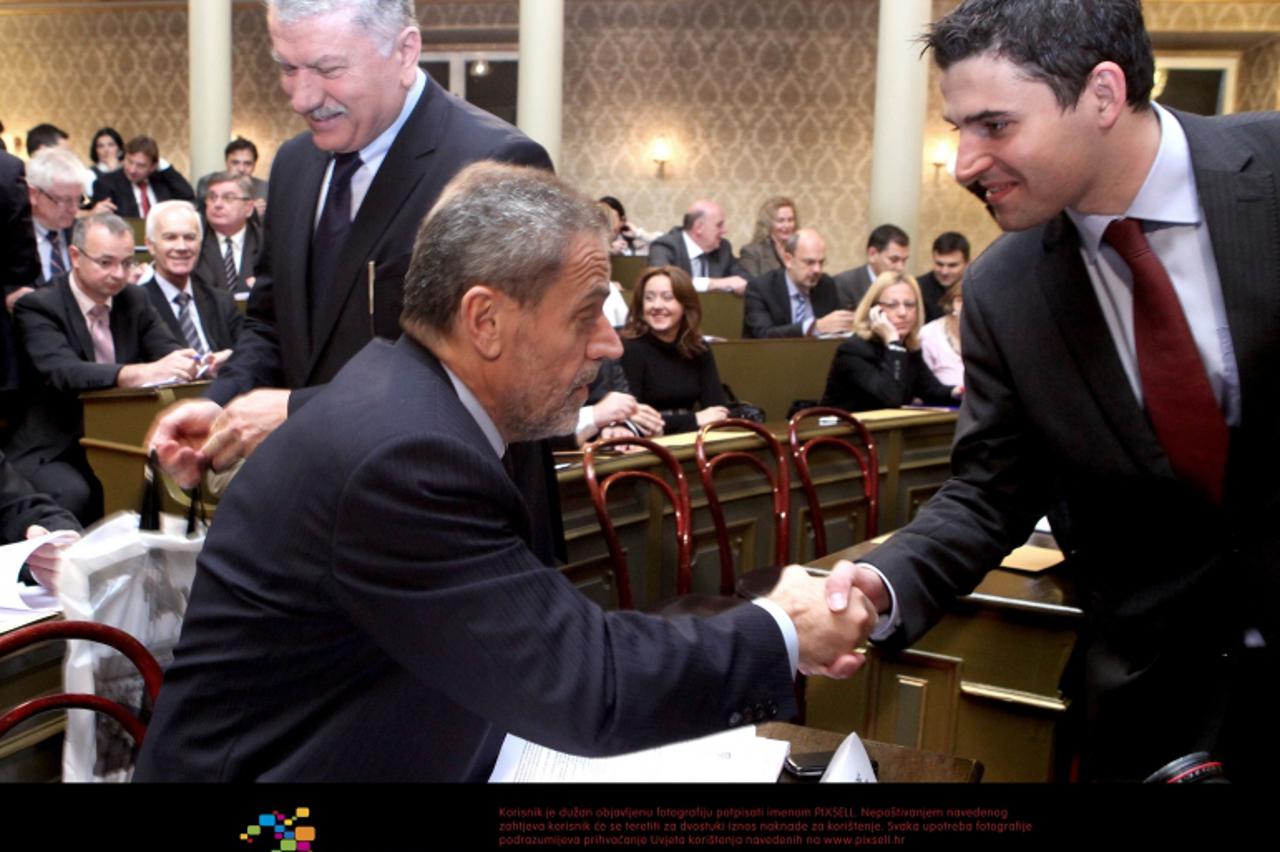 '29.11.2012., Zagreb - Na sjednici Gradska skupstine raspravljano je, uz ostalo, o Prijedlogu proracuna grada Zagreba za 2013. godinu Photo: Patrik Macek/PIXSELL'