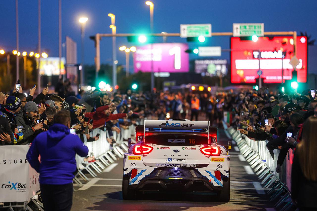 Zagreb: Ceremonijalni start FIA WRC Croatia Rallyja 2024.