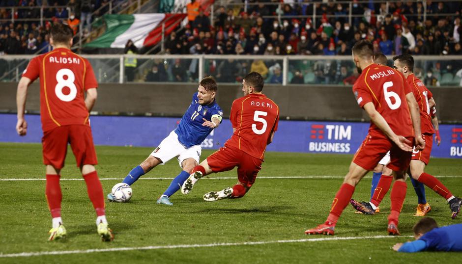 World Cup - UEFA Qualifiers - Play-Off Semi Final - Italy v North Macedonia