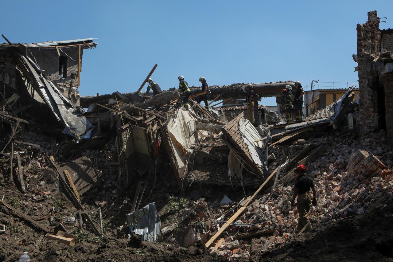 Russia's attack on Ukraine continues, in Kharkiv