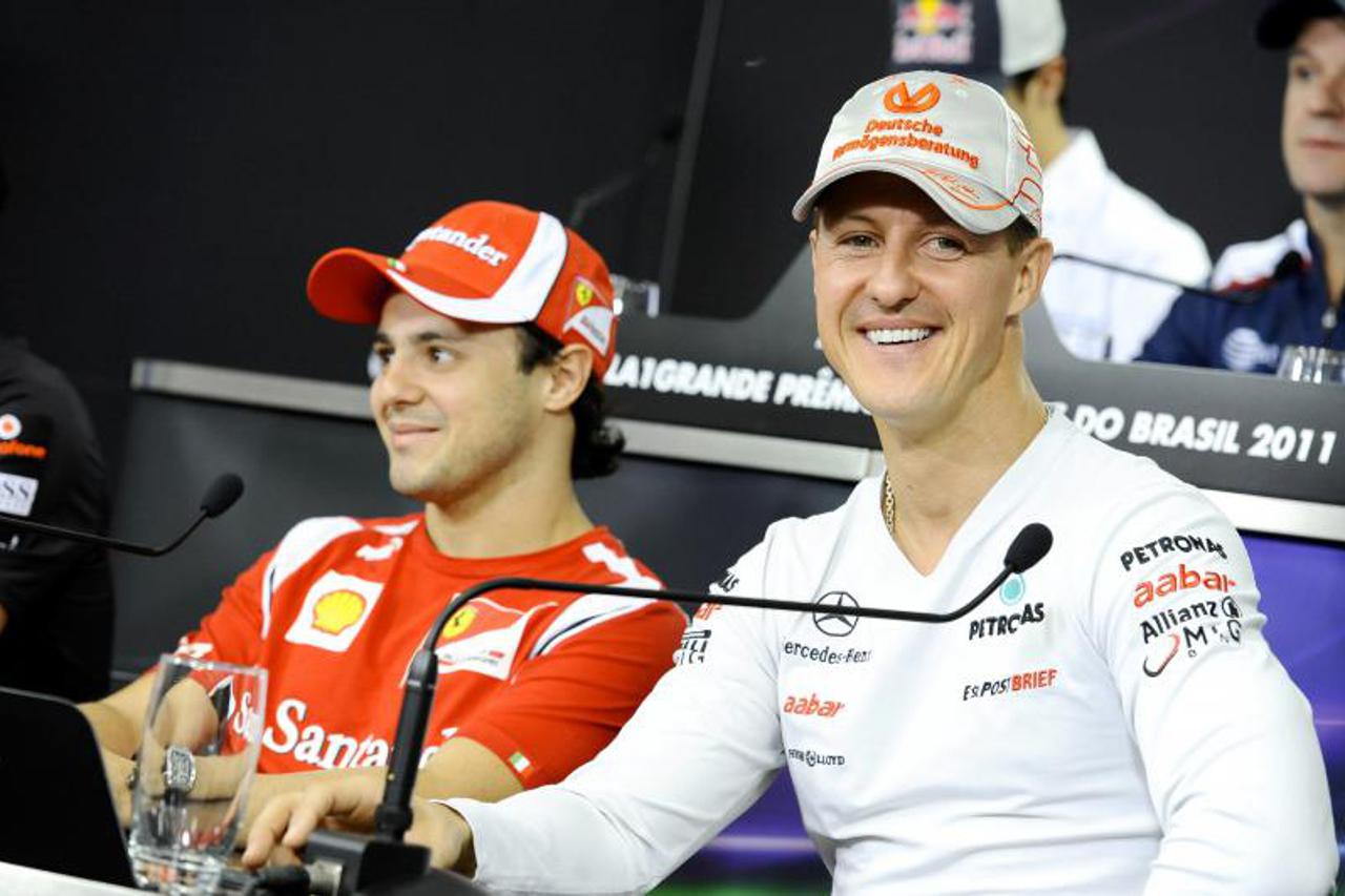 Felipe Massa, Michael Schumacher