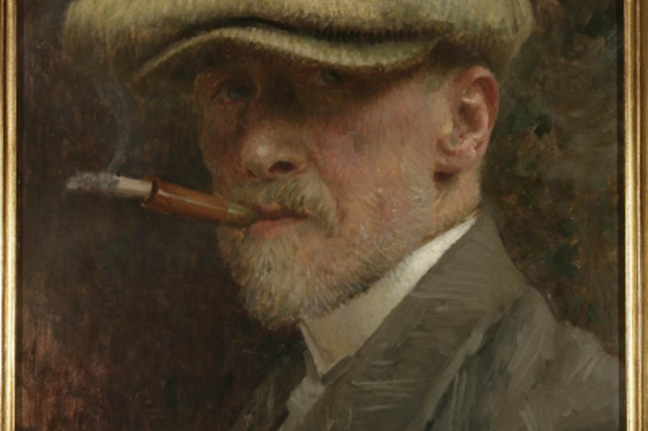 'Vlaho BUkovac - Autoportret, 1914.'