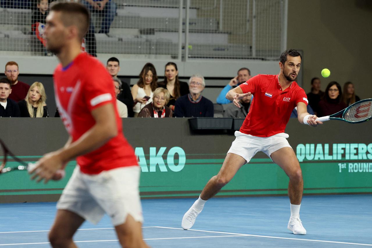 Davis Cup - Qualifiers - Croatia v Denmark