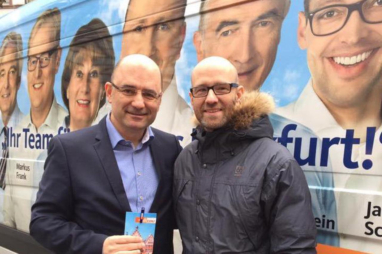 Milijan Brkić i Peter Tauber