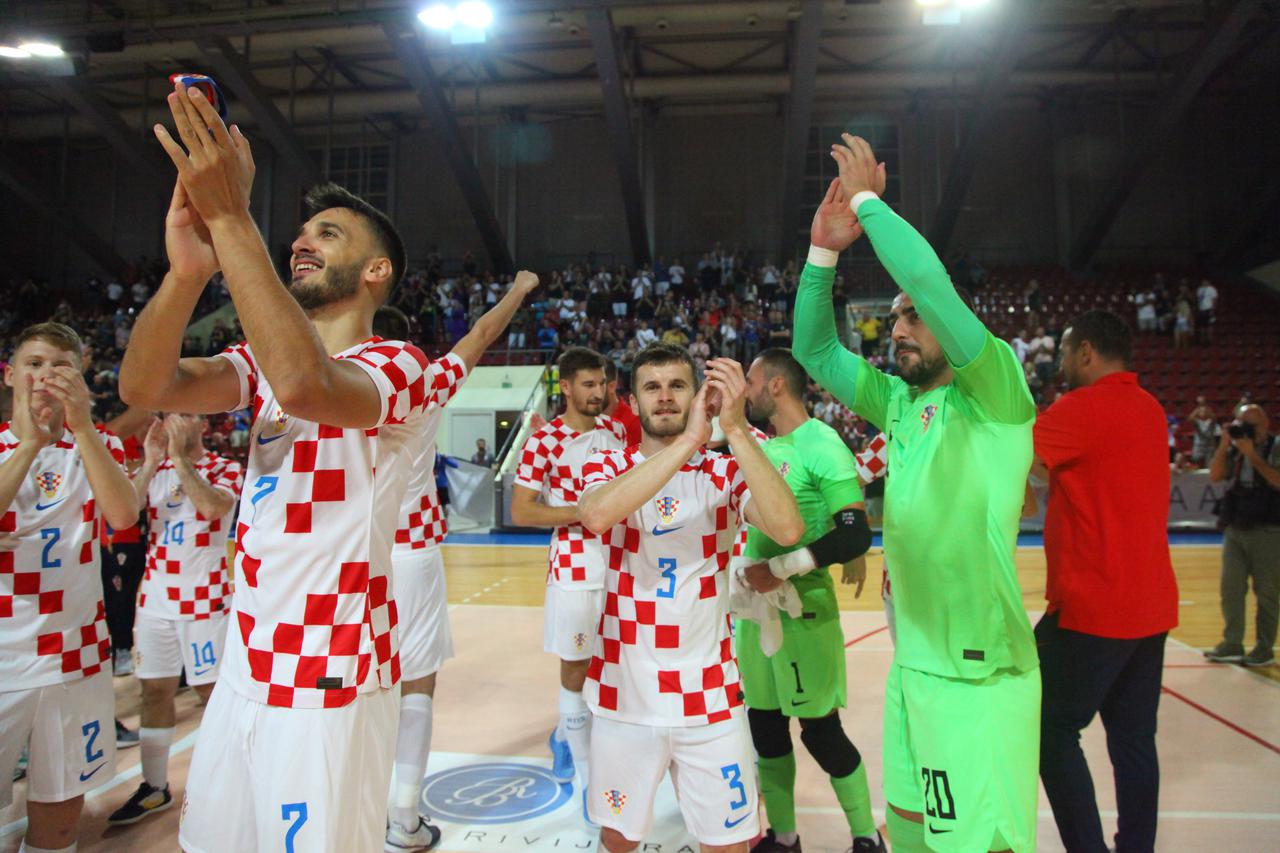 Pula: Kvalifikacije za 2024 FIFA Futsal World Championship, Hrvatska - Slovačka