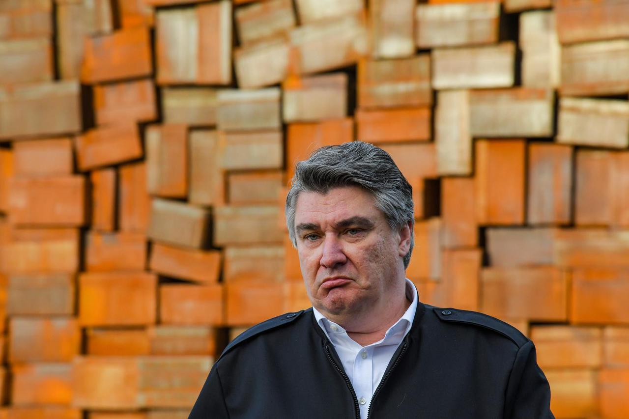 Predsjednik Milanović na otkrivanju Spomenika žrtvama Holokausta