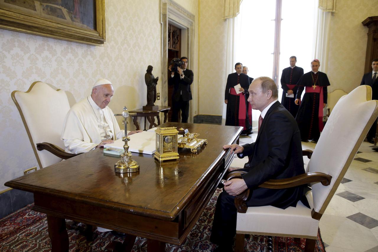 Putin i papa