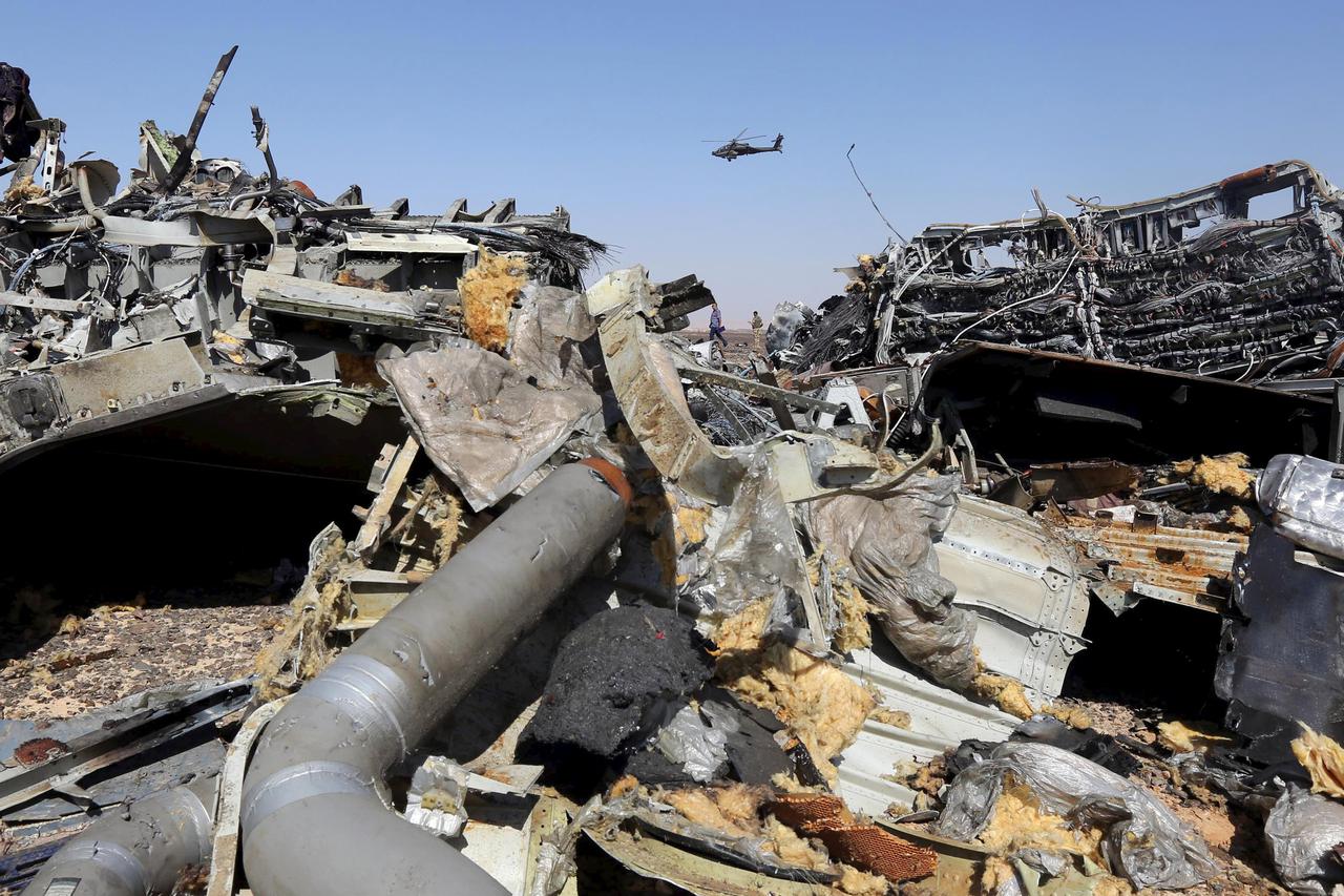 Ruski zrakoplov srušen u Egiptu