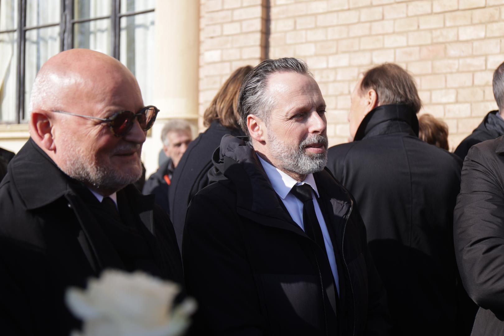 15.02.2023., Zagreb - Posljednji ispracaj Miroslava Cire Blazevica u Aleji velikana na groblju Mirogoj. Luksa Jakobusic Photo: Luka Stanzl/PIXSELL