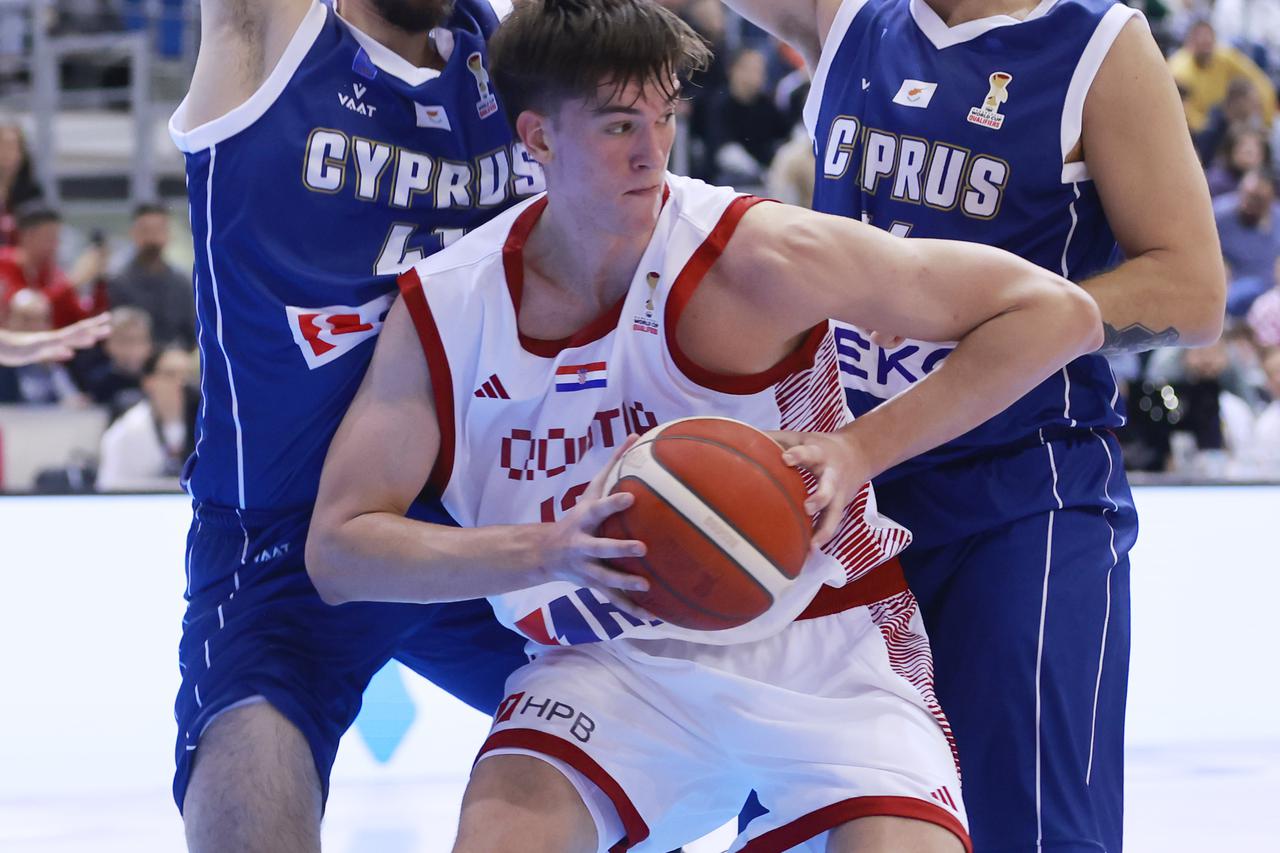 Osijek: Kvalifikacije za FIBA Svjetsko prvenstvo 2027, Hrvatska - Cipar.