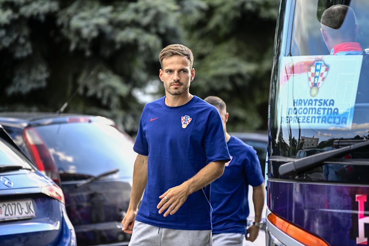 Zagreb: Hrvatski reprezentativci dolaze na trening
