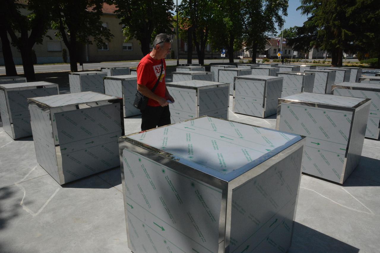 Okučani: Kristalne kocke vedrine