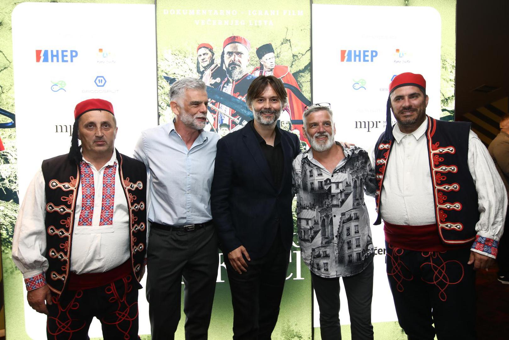 14.06.2022.Zagreb- Premijera dokumentarno igranog filma Vecernjeg lista  "Zumberacki uskoci" u Branimir Mingele Mallu. Photo: Boris Scitar/Vecernji list/PIXSELL