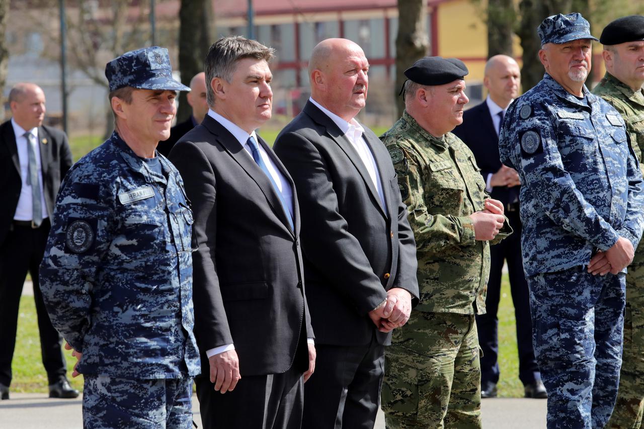 Vinkovci: Predsjednik Milanović na obilježavanju 16. obljetnice ustrojavanja Gardijske oklopno-mehanizirane brigade