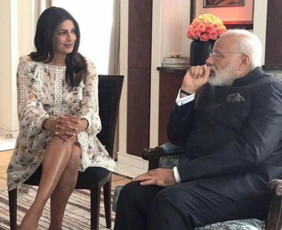 Priyanka Chopra u posjetu premijeru