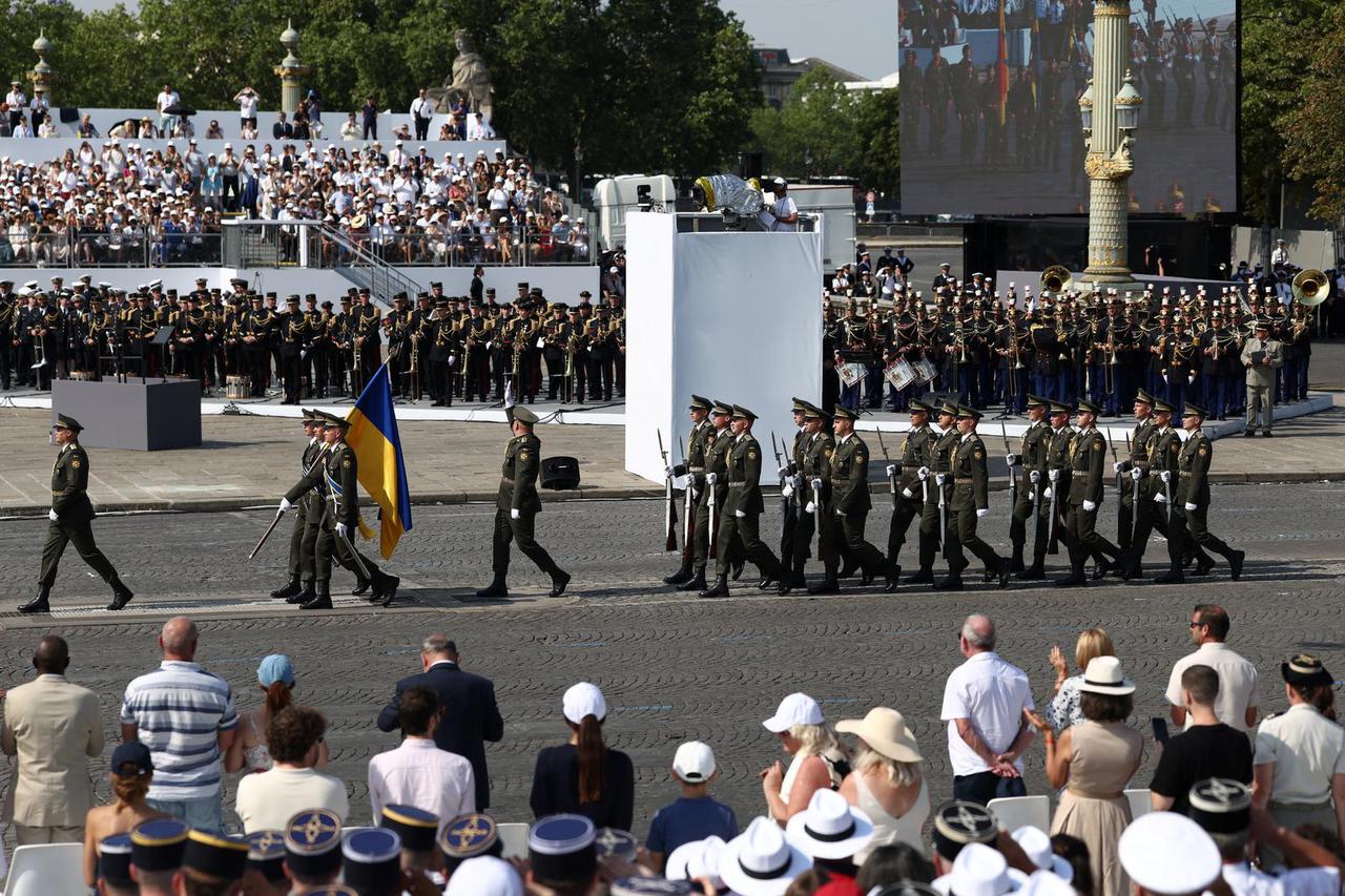 Annual Bastille Day celebrations in Paris