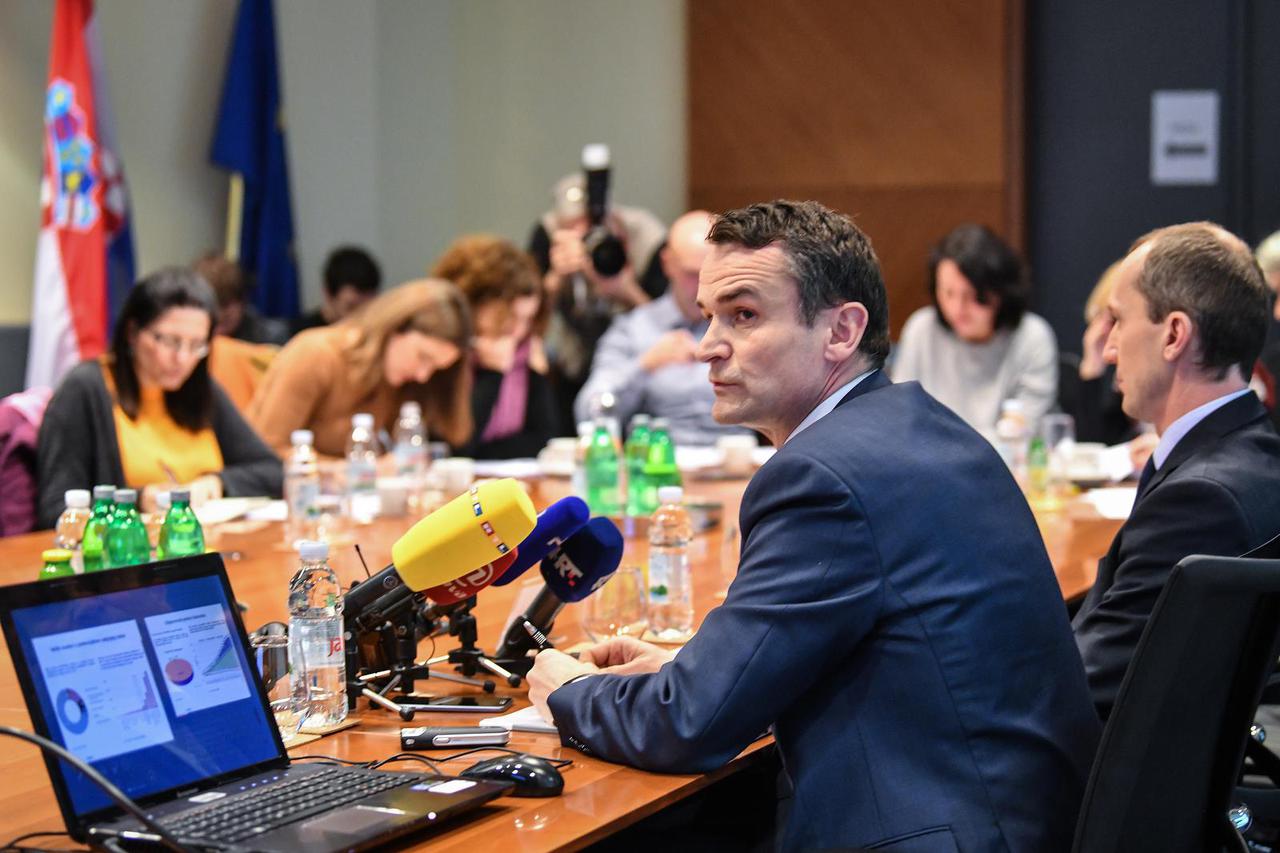 Zagreb: Konferencija za medije Hrvatske agencije za nadzor financijskih usluga