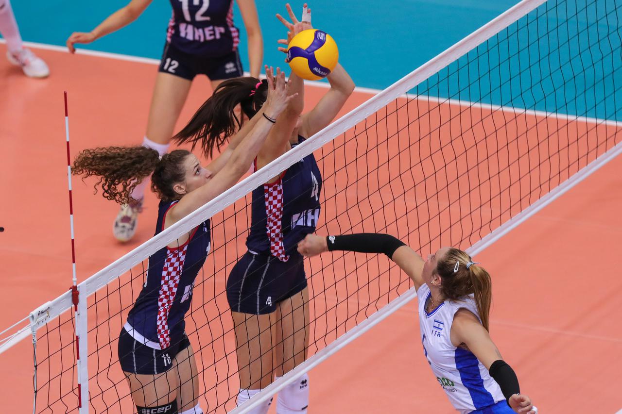 Osijek: Kvalifikacijska utakmica za Europsko prvenstvo u odbojci, Hrvatska - Izrael