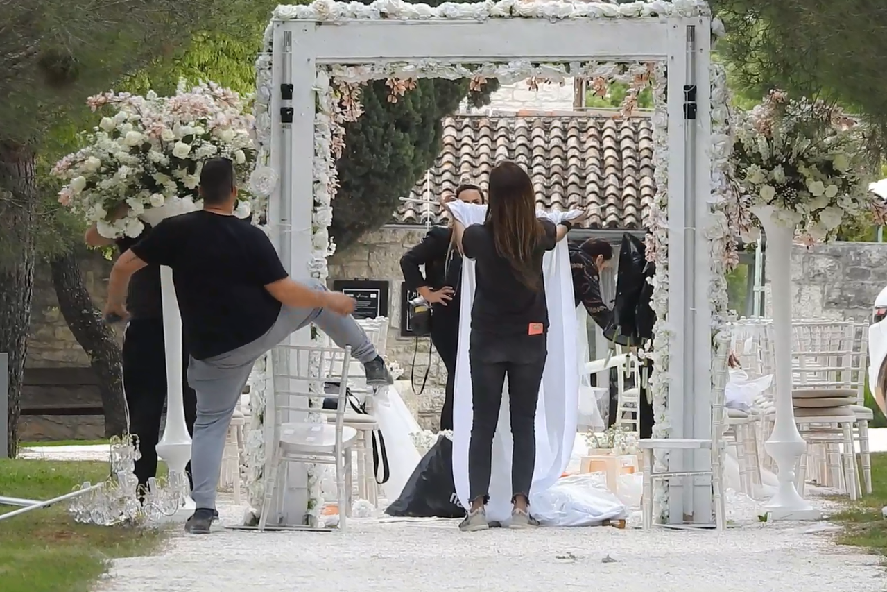 Bale: Pripreme za vjenčanje Maje Šuput i Nenada Tatarinova