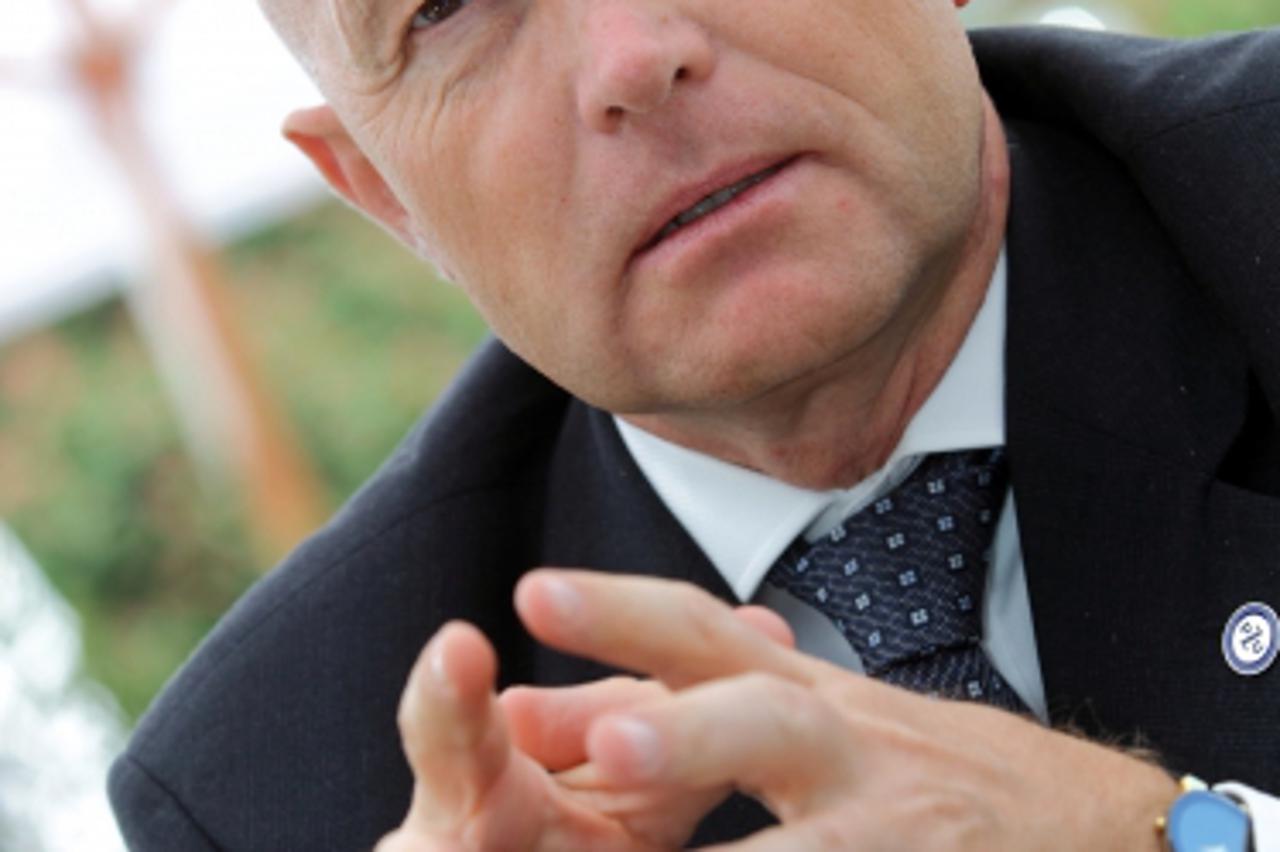 '13.05.2013., Zagreb - Andrzej Klesyk, predsjednik Uprave poljskog osiguranja PZU koje zeli kupiti Croatia osiguranje. Photo: Zeljko Lukunic/PIXSELL'