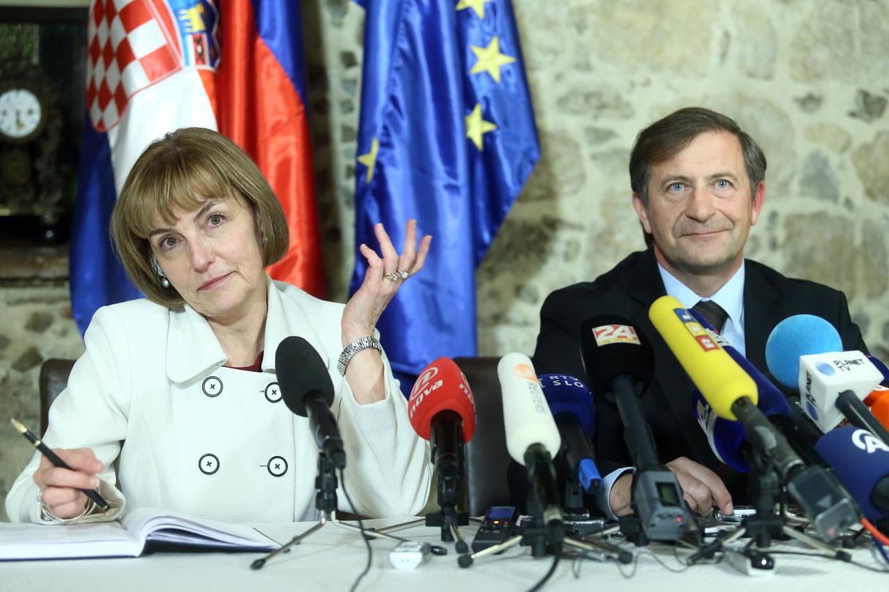 Vesna Pusić,Karl Erjavec