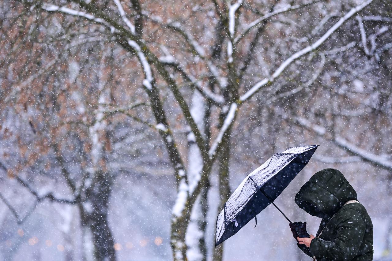 Zagreb: Zimska idila na Bundeku