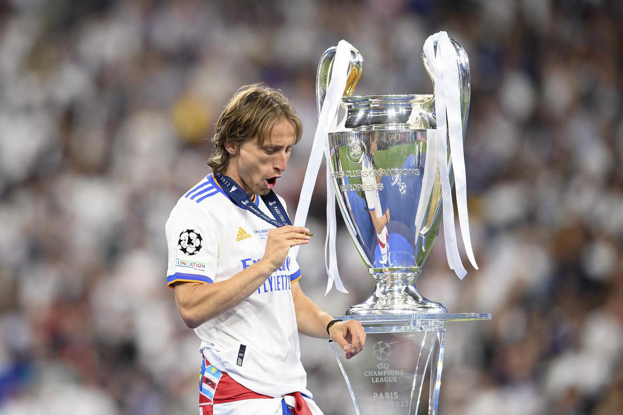 Soccer Champions League Final 2022/ Liverpool FC - Real Madrid 0:1.