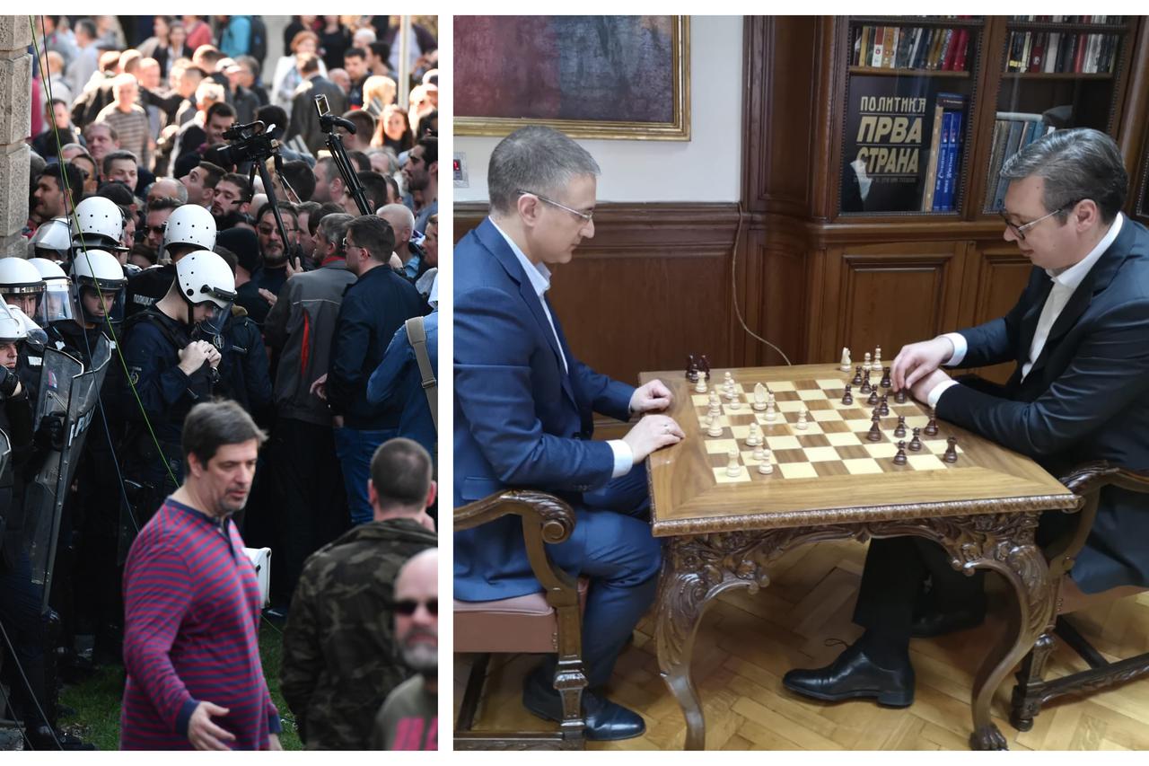 Vučić igra šah pod opsadom