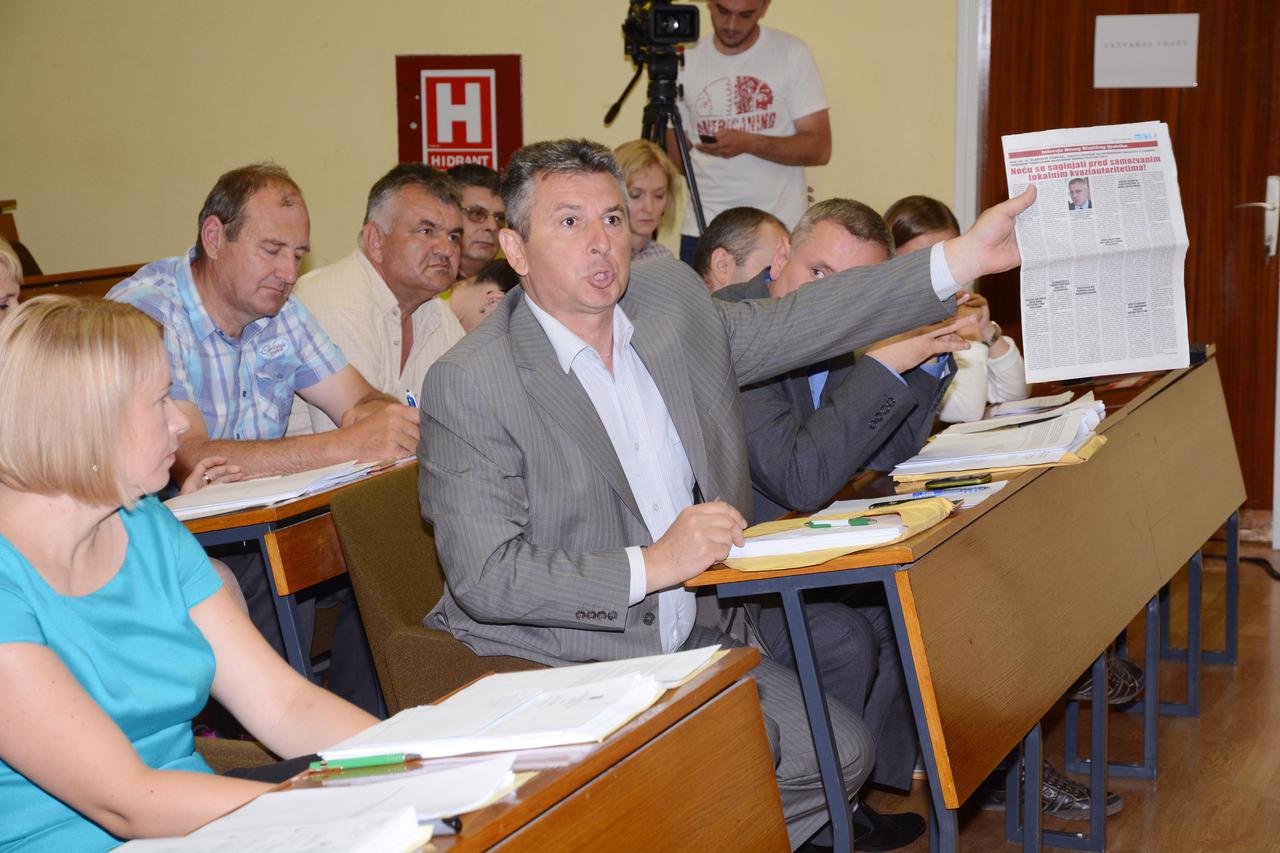 Sjednica sisačkog Gradskog vijeća protekla u burnom tonu