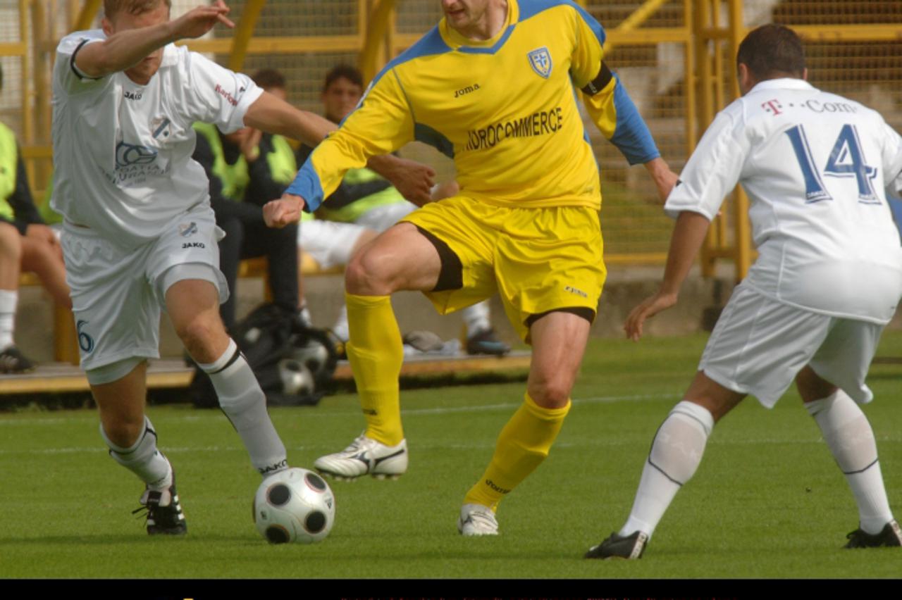 \'31.05.2009.,Zagreb -  Posljednje 33.kolo T-com prve HNL, odigralo se na gradskom stadionu Zapresic, utakmica izmedu nk Inter - nk Rijeka.Nogometasi nk Rijeke osigurali su igranje u Europi , tako da 