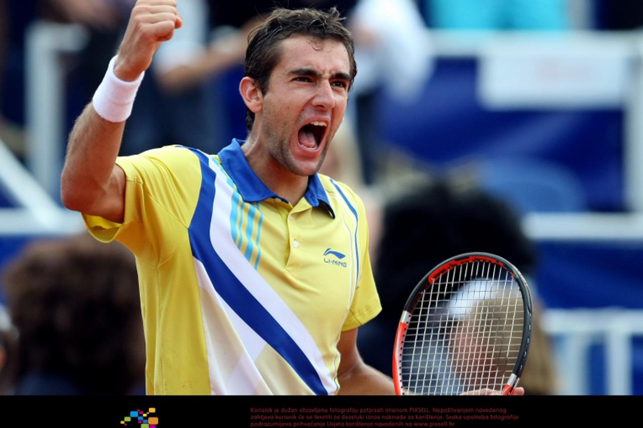 '30.07.2011., Stella Maris, Umag - 22. ATP Studena Croatia Open. Na centralnom terenu igrali su Marin Cilic (CRO) i Fabio Fognini (ITA). Marin Cilic. Photo: Sanjin Strukic/PIXSELL'