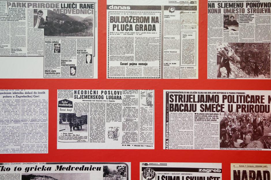 Zagreb: Kustosica Milena Bušić uz postav izložbe "Na Sljeme! Priče sa Zagrebačke gore"