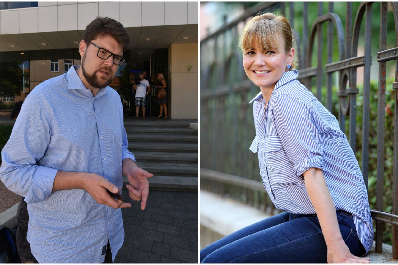 Peđa Grbin i Bruna Esih