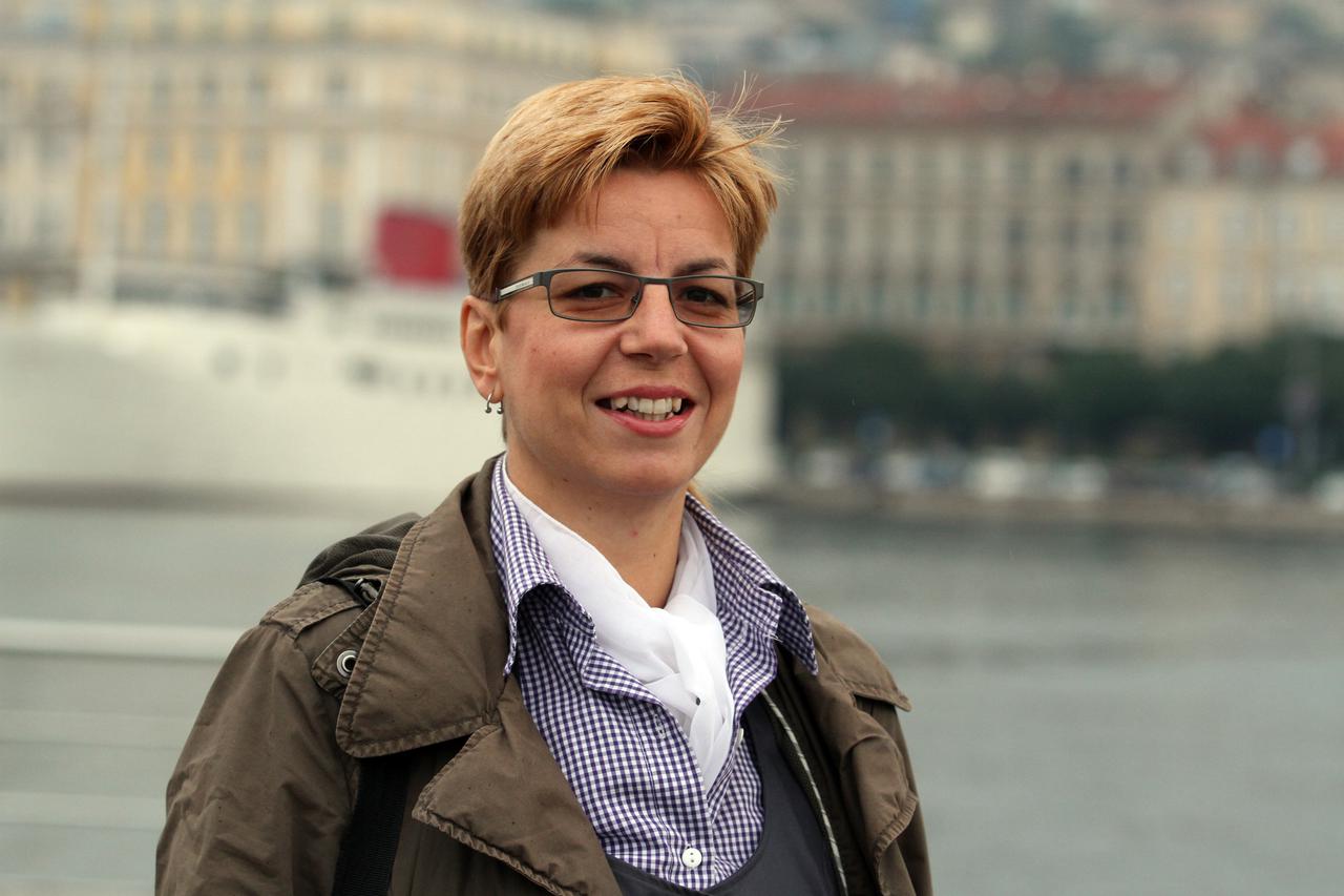 08.10.2013., Rijeka - Prof. dr. sc. Sanja Baric predstojnica Katedre za ustavno pravo Pravnog fakulteta u Rijeci.  