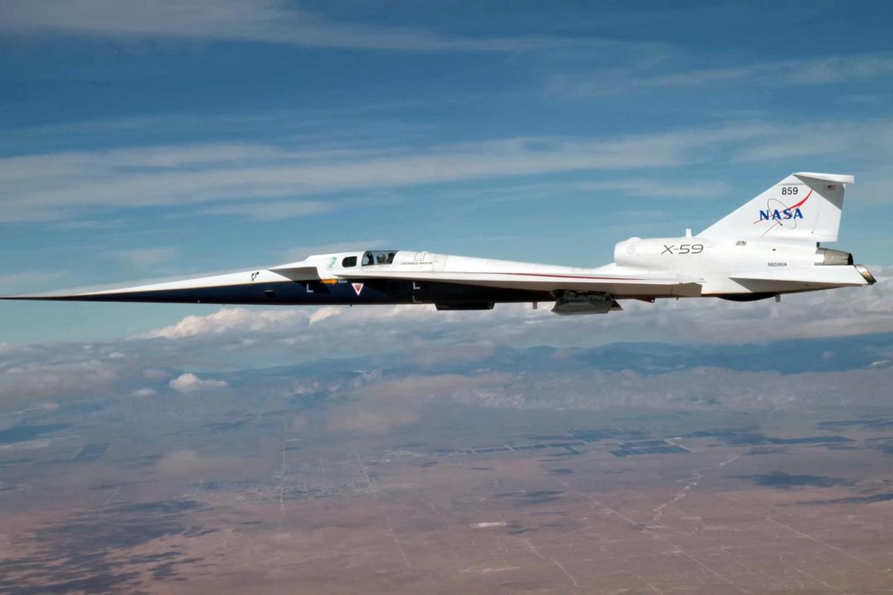 La NASA présente un avion supersonic : le X-59
