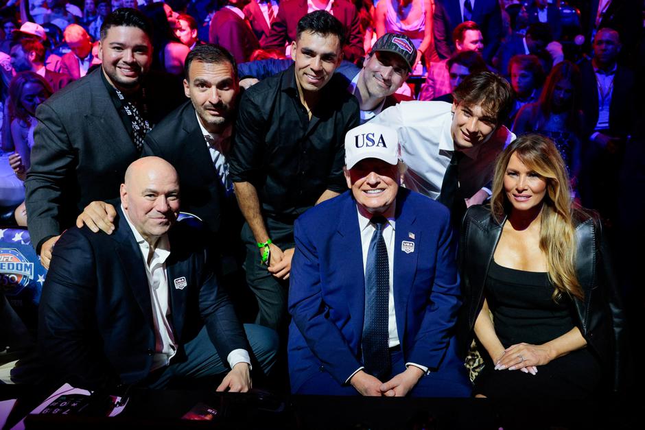 U.S. President Donald Trump hosts UFC Freedom 250 at the White House in Washington