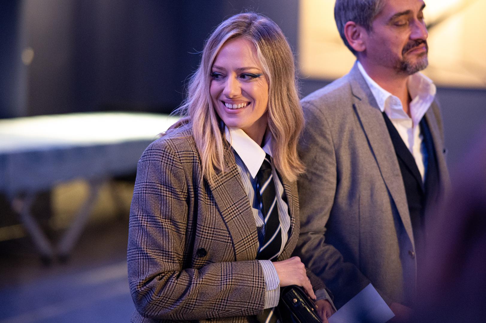 Jelena Veljača i suprug Vito