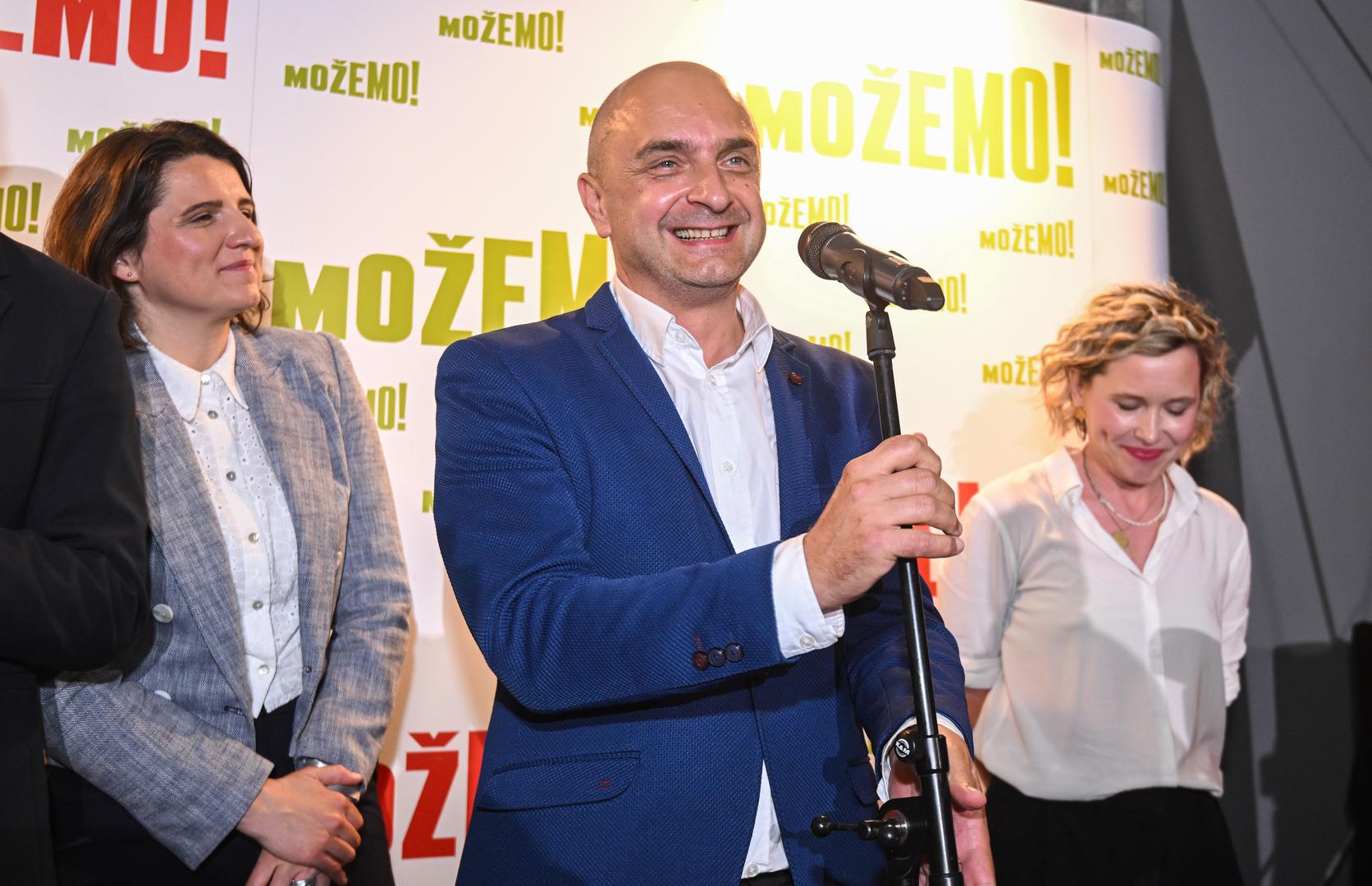 Iako je iz Možemo!, Ivana Kekin odnijela najviše glasova čak njih 11.302 glasova, umjesto nje u Europski parlament odlazi Goran Bosanac. 