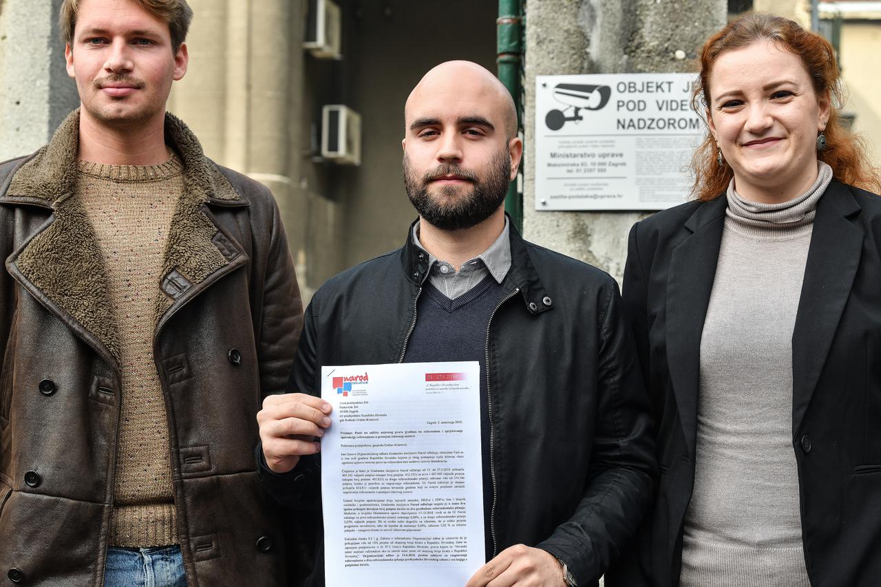 Narod odlučuje obraća se predsjednici sa zamolbom za pravedniji izborni sustav