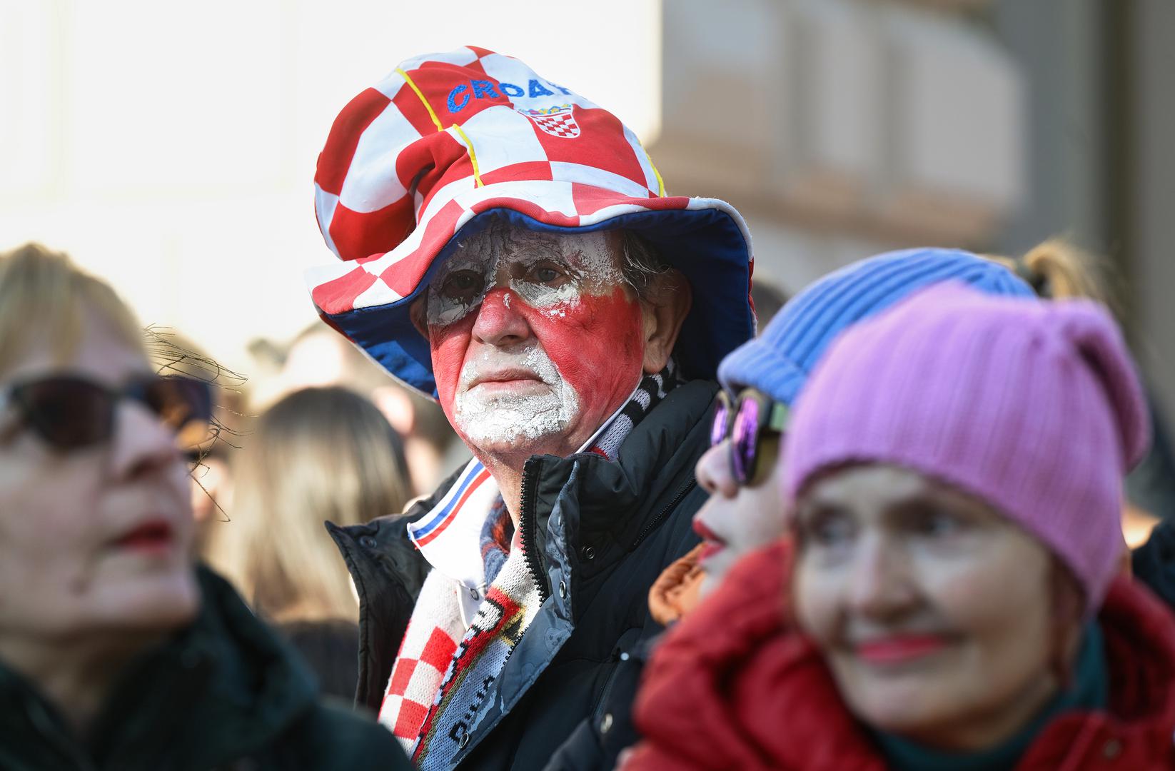 03.02.2025., Zagreb - Svecani docek hrvatske rukometne reprezentacije u Zagrebu nakon osvojenog drugog mjesta na Svjetkom prvenstvu. Photo: Neva Zganec/PIXSELL