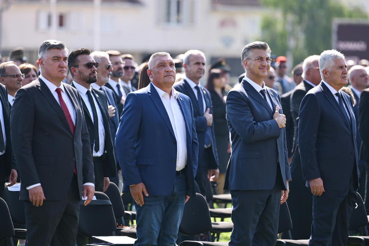 Knin: Središnja svečanost obilježavanja 31. obljetnice VRO Oluja
