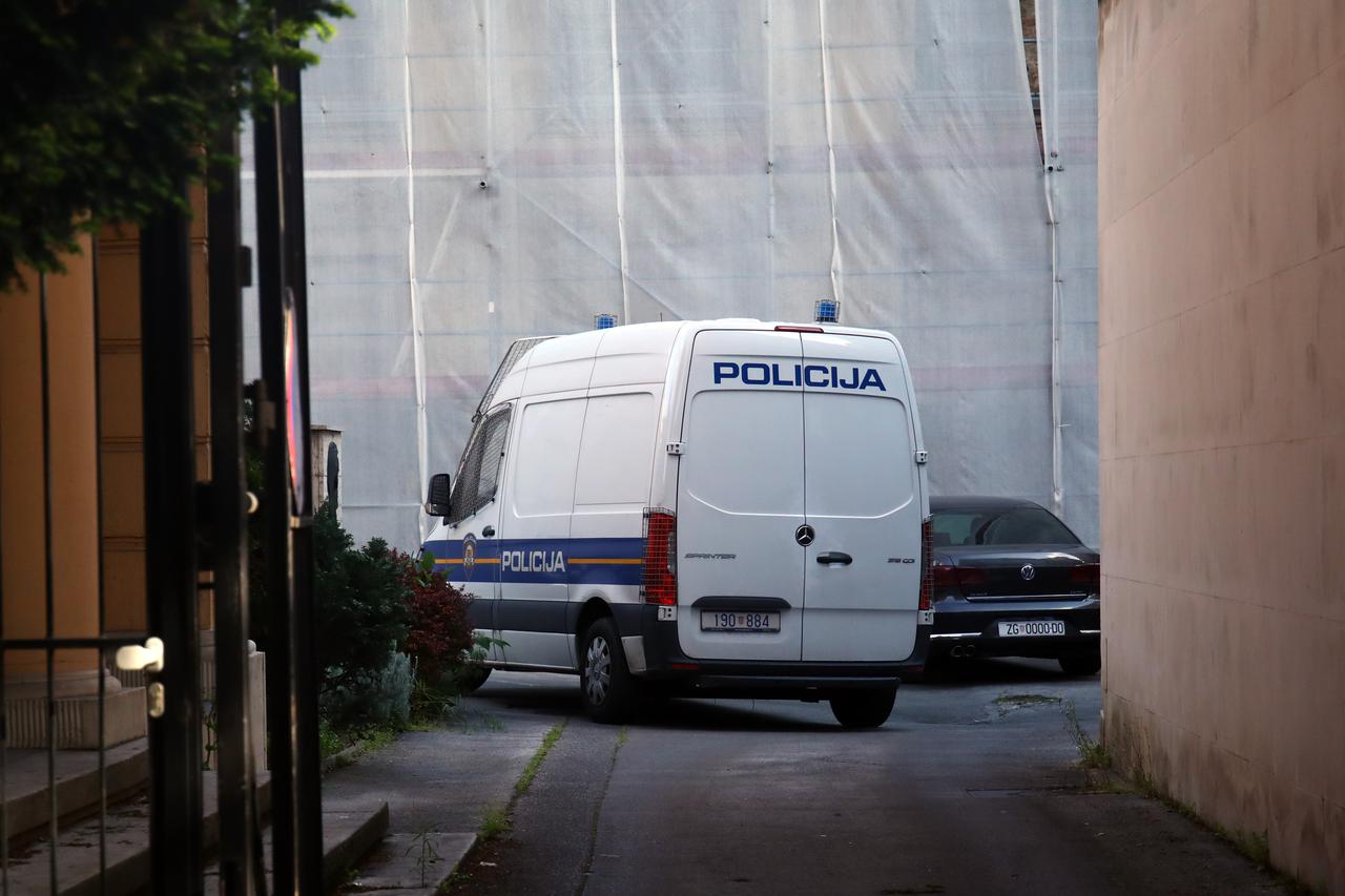 Zagreb: Dovođenje uhićenog u aferi Hipodrom na ispitivanje u USKOK