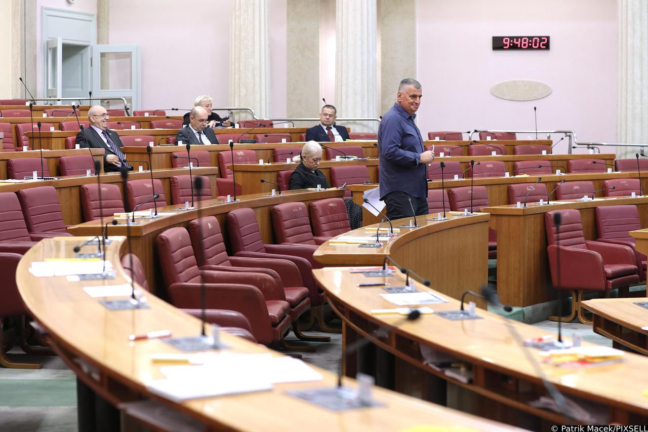 Zagreb: Sabor 11. sjednicu nastavlja izjašnjavanjem o podnesenim amandmanima