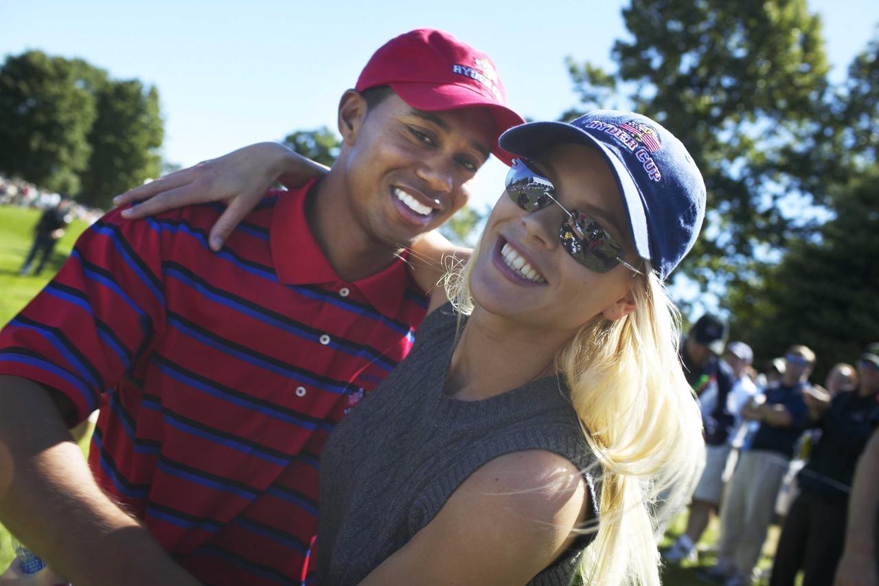 Tiger Woods i Elin Nordegren