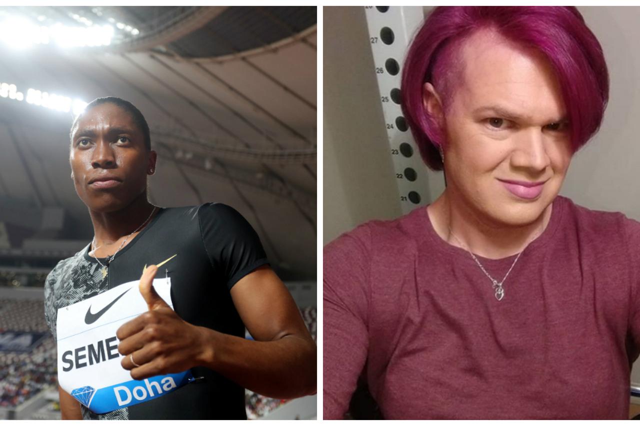 Caster Semenya i Mary Gregory